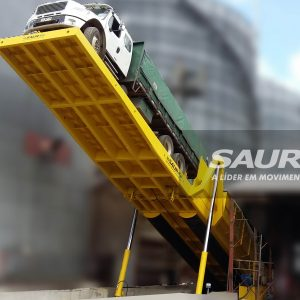 PLATAFORMA DE DESCARGA TRASEIRA 21 METROS